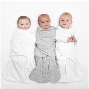 NWT Halo Ivory Back Is Best Baby Swaddle SleepSack ~sz Small 0-6 M